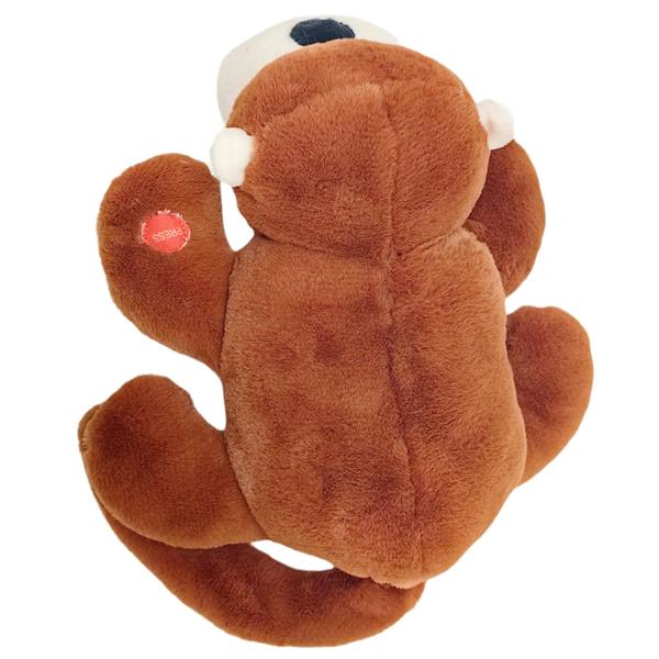 Pugs at Play Eddie Roll Over Monkey Interactive Plush Toy