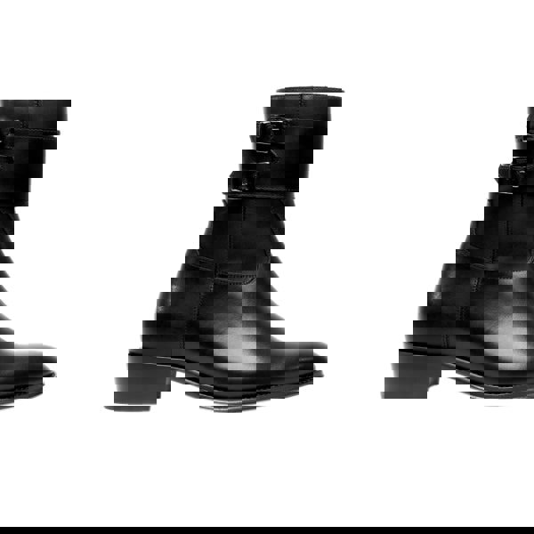 Club Cubano ANFIBIO Mens Leather Cuban Heel Boots Black