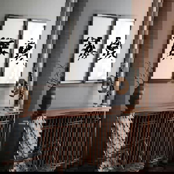 Art For Hallway | Set of 2 Boho Women Wall art Prints