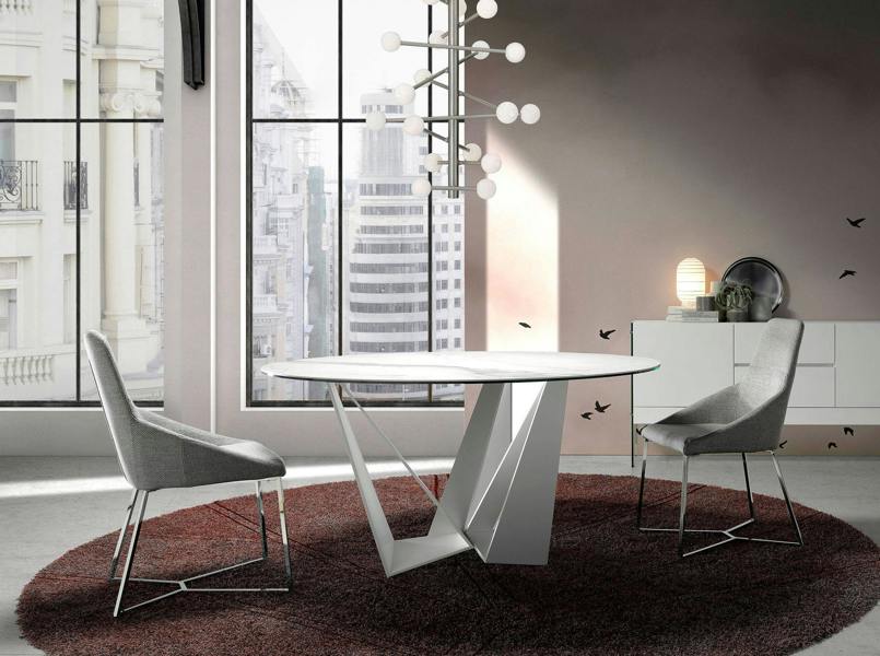Angel Cerdá Grey Fabric Chair 4008