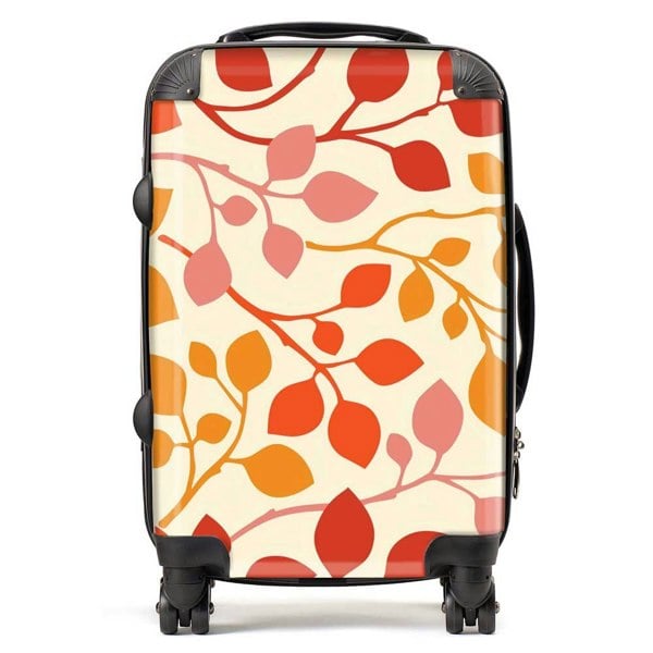 Warren Reed Colorful Autumn Leaves Suitcase