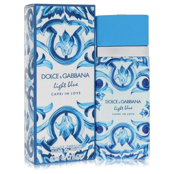 Dolce & Gabbana Light Blue Capri in Love by Dolce & Gabbana Eau De Parfum Spray 1.7 oz for Women 50 ml
