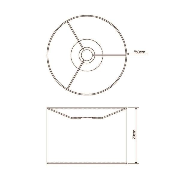 Pagazzi Lighting Mason Antique Brass Shade