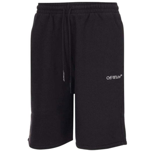 Off-White Caravaggio Lute Skate Black Sweat Shorts XS