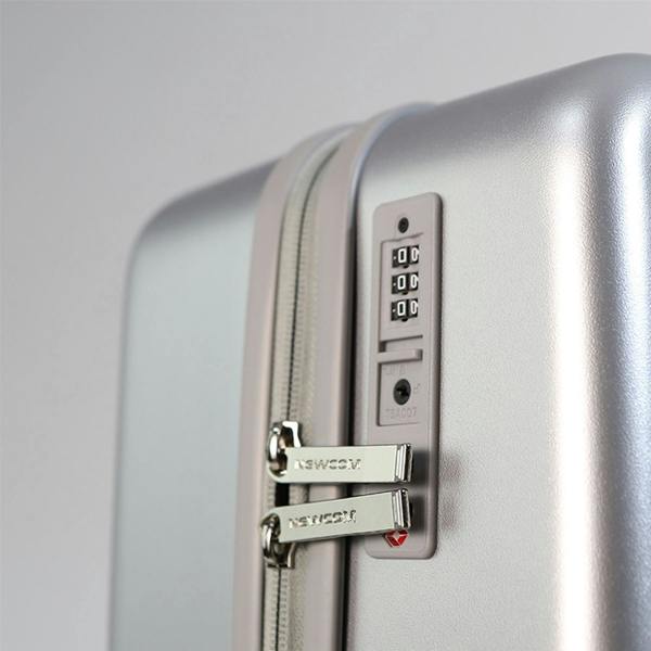 Infinity Luggage Hard Shell Cabin 44 x 22 x 38 cm TSA Secure Luggage Suitcase Suitable for Easyjet, Ryanair