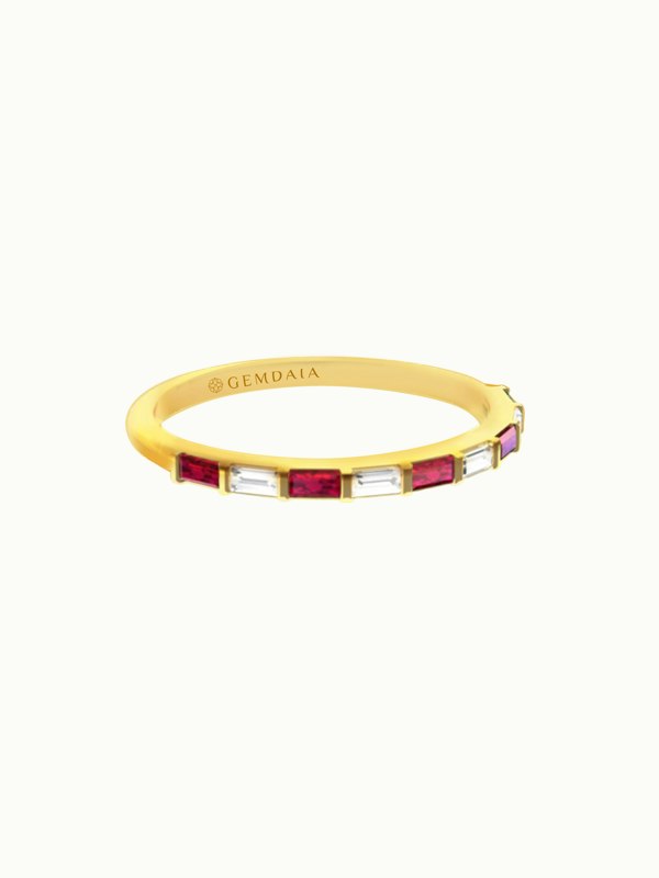 Gemdaia Ruby Serenity Ring