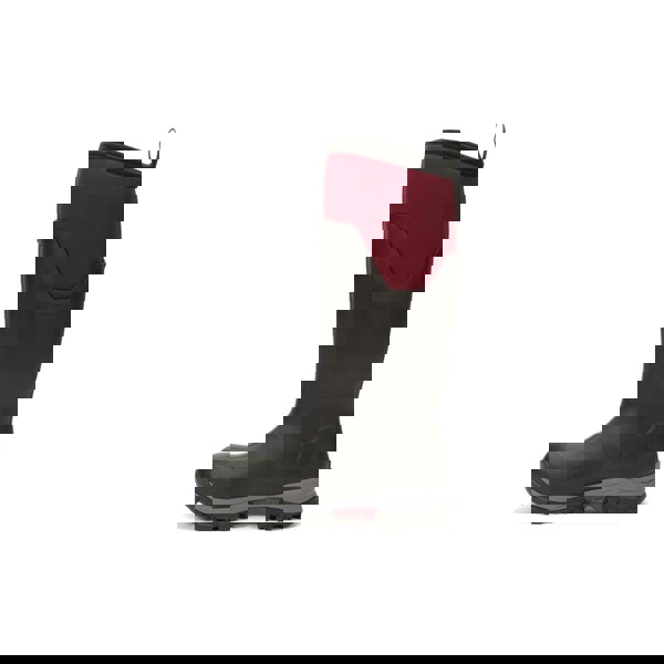 Muck Boots Arctic Ice Tall Women's Wellington Boots in Black/Maroon