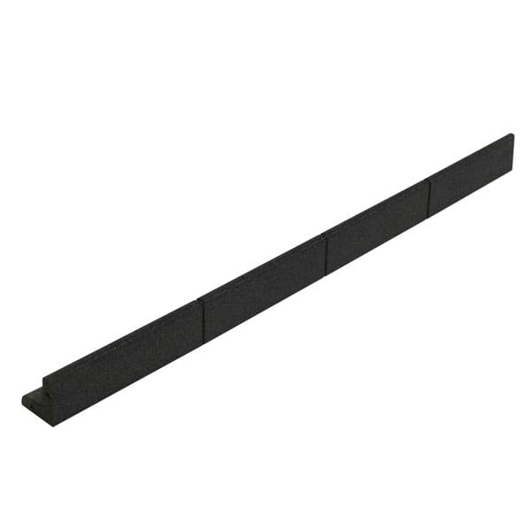 Flexible Lawn Edging 4.8m With Mallet - Black