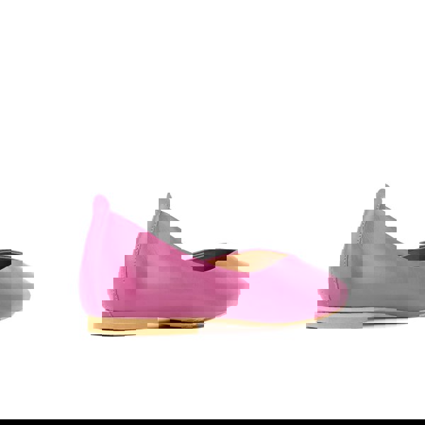 Embassy London Blythe - Pink - Women's Leather Ballet Pump