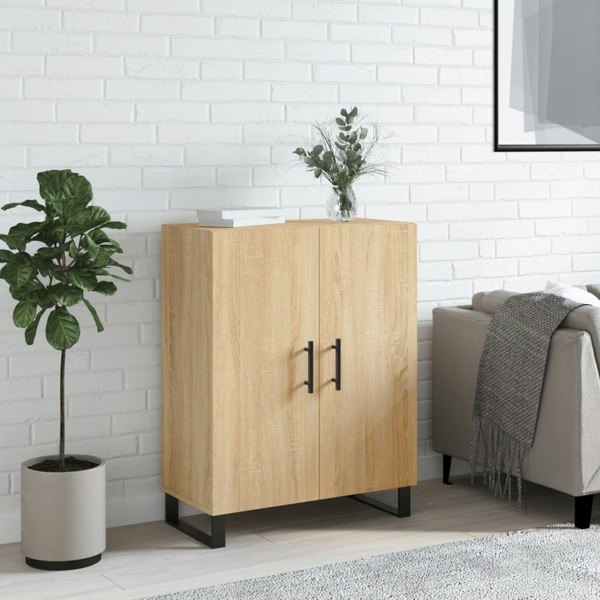 Berkfield Sideboard Sonoma Oak 69.5x34x90 cm Engineered Wood