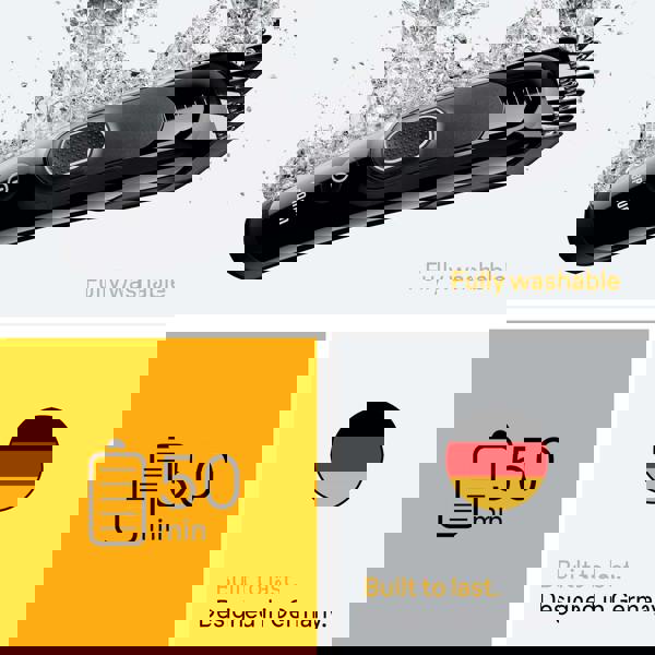 Braun Clippers Series 5 HC5510 Black Hair Clipper - Additional 5