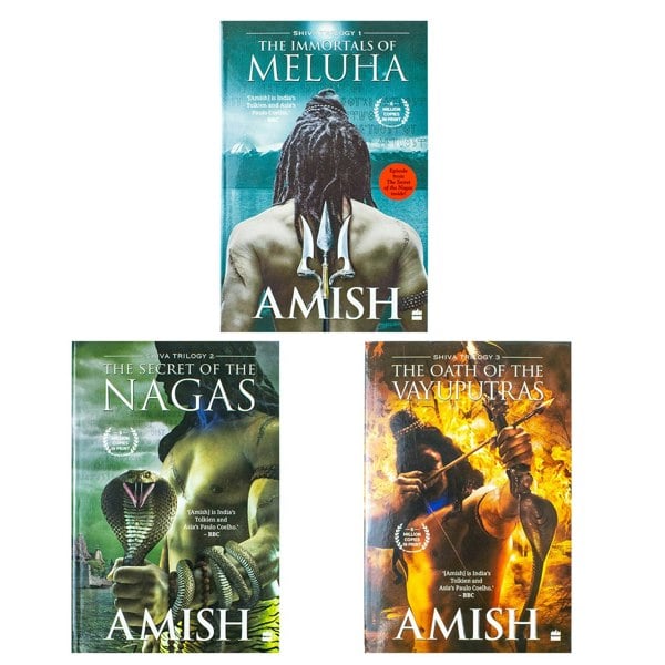 Shiva Trilogy: The Immortals of Meluha, The Secret of The Nagas, The Oath of The Vayuputras