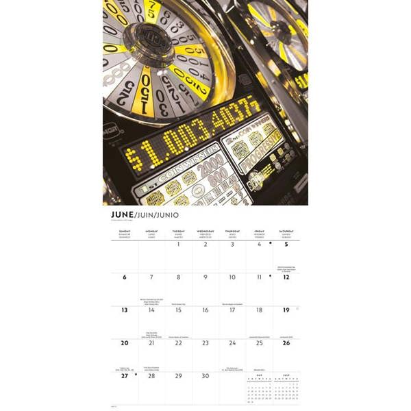 Vegas Lux Calendar 2027, Wall Calendars, Month To View, Travel, Gift