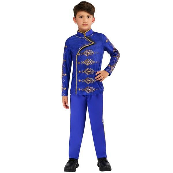 Bristol Novelty Childrens/Kids Dashing Prince Costume Set - Dark Blue - 