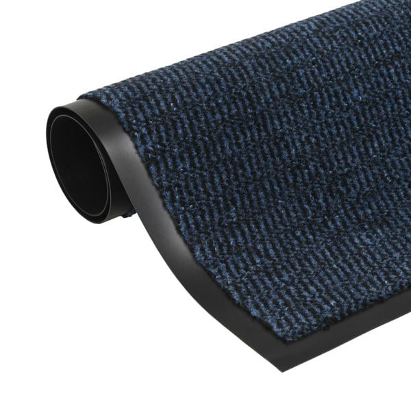 Berkfield Dust Control Mat Rectangular Tufted 120x180 cm Blue