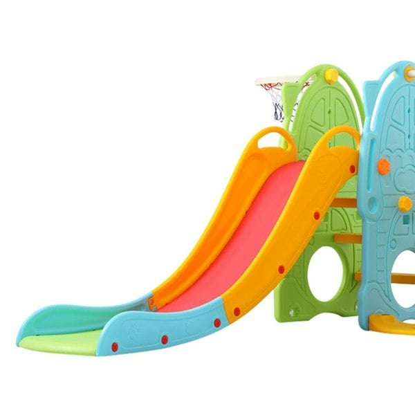 Colourful Toddler Swing and Slide Playset Indoor Outdoor Living and Home