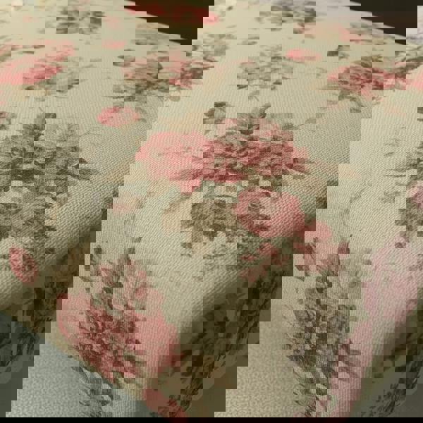 Fixed-top rectangular dressing table seat with modern abstract design