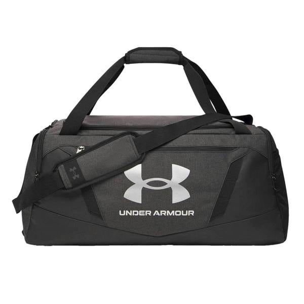 Under Armour Undeniable 5.0 Duffle Bag - Heather Grey/Black/Silver - 