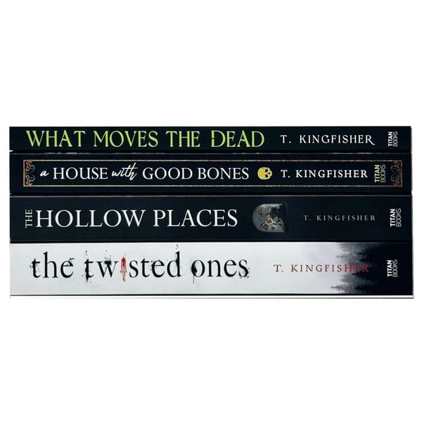 T Kingfisher 4 Book Set What Moves The Dead, A House with Good Bones & more