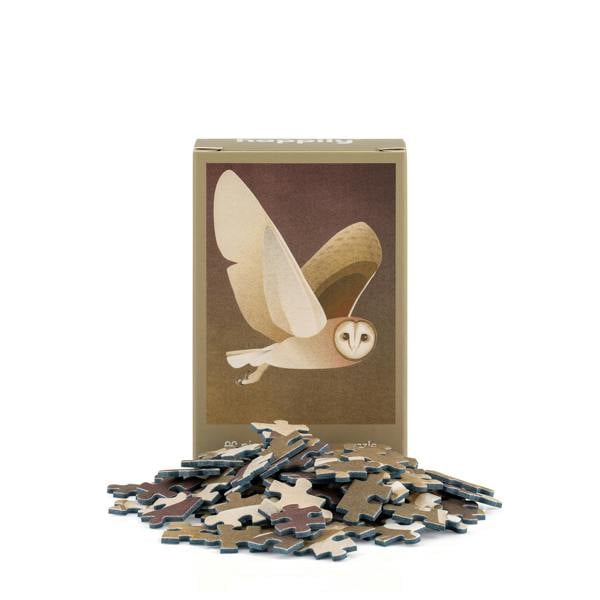 Happily Puzzles British Birds Full Set - 10 x 99 Piece Mini Jigsaw Puzzles