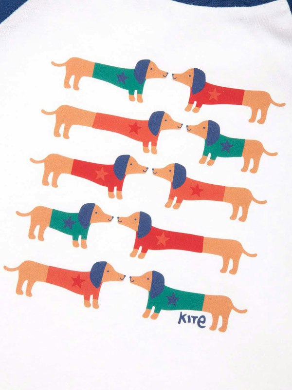 Kite Boys Organic Daxie Dog T-Shirt