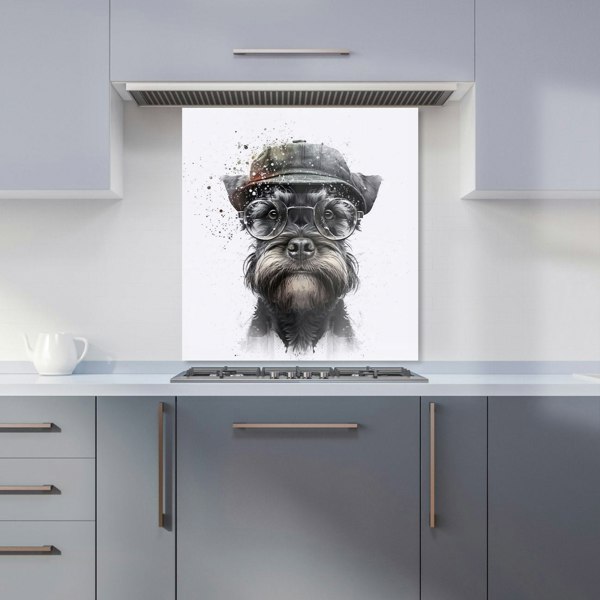 Warren Reed - Designer Miniature Schnauzer Dog Kitchen Splashback