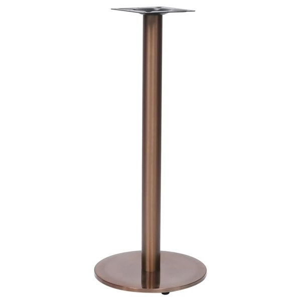 Berkfield Bistro Table Leg Gold �_�”�_45x107 cm Stainless Steel