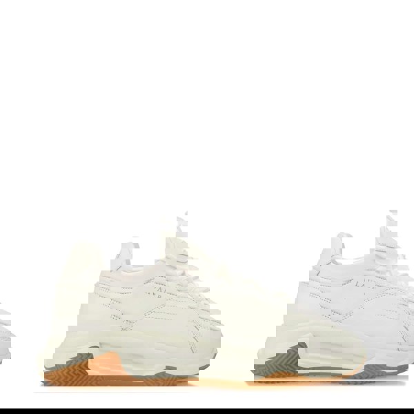 Lavair Mens Creator Premium Leather Trainers - White