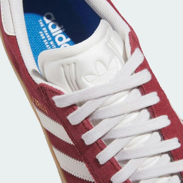 Adidas Gazelle ADV Shadow Red Crystal White Gold Metallic