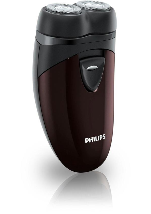 Philips PQ206 Battery Powered Dry Electric Shaver – with Free Gift RRP £5