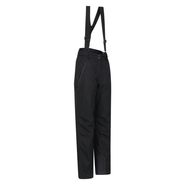 Mountain Warehouse Womens/Ladies Chalet Extreme Waterproof Ski Trousers - Black - 