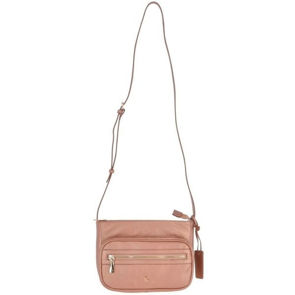 Ashwood Womens Small Compact Leather Crossbody Bag: 62662