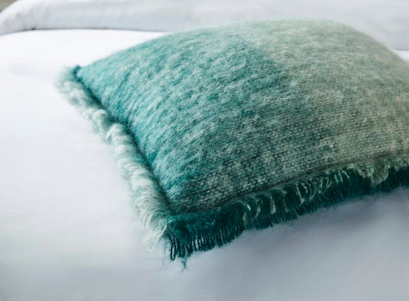 Liddell Mohair Lush Sage Green Cushion