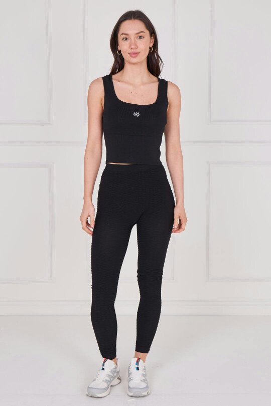 Textured Sculpting Leggings – Pack of 2 Pairs