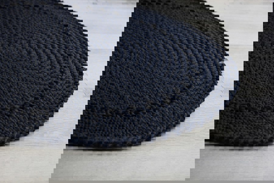 Zuri House Crochet rug NEBO | CHARCOAL