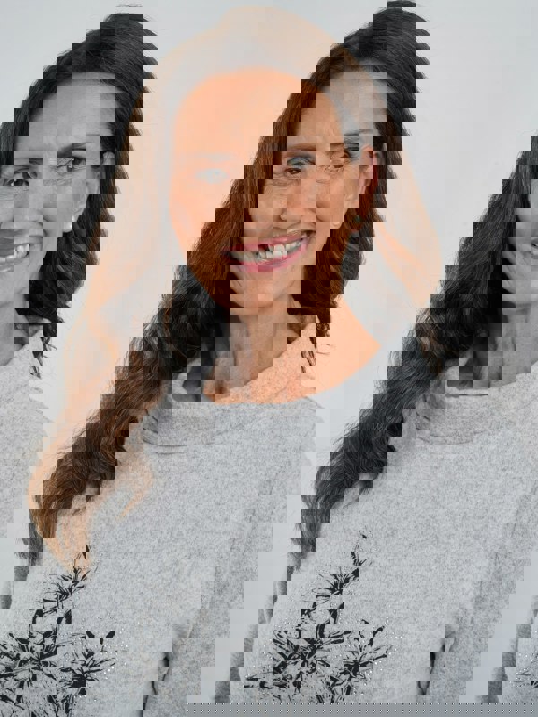 TIGI-Wear Lily Placement Cowl Neck Top