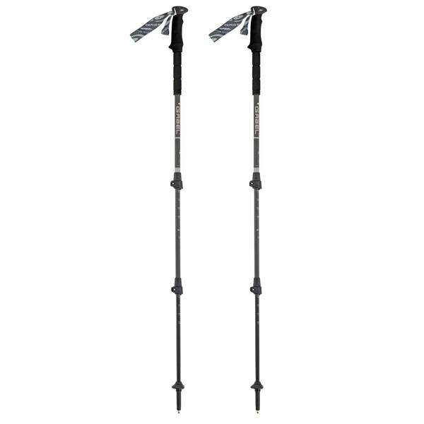 Gabel Trekking Poles Escape Carbon Tour Grey Carbo Telescopic