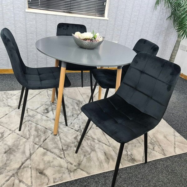 Kosy Koala Dining Table Set with 4 Chairs Dining Room and Kitchen table set of 4