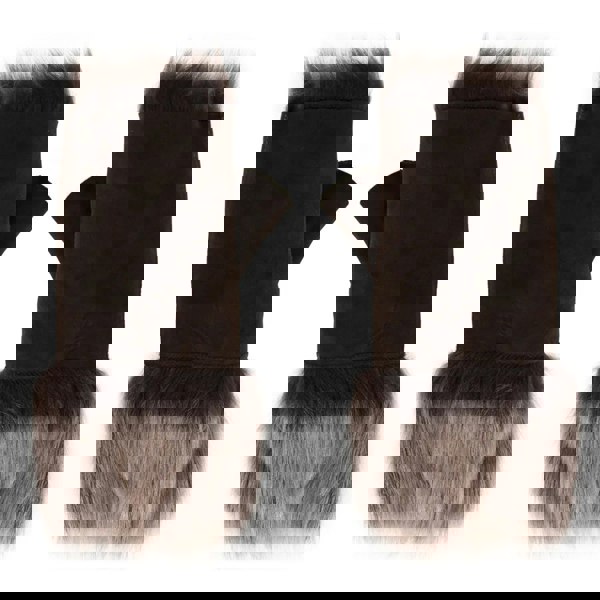 Infinity Leather Women’s Suede Leather Shearling Lined Fingerless Gloves