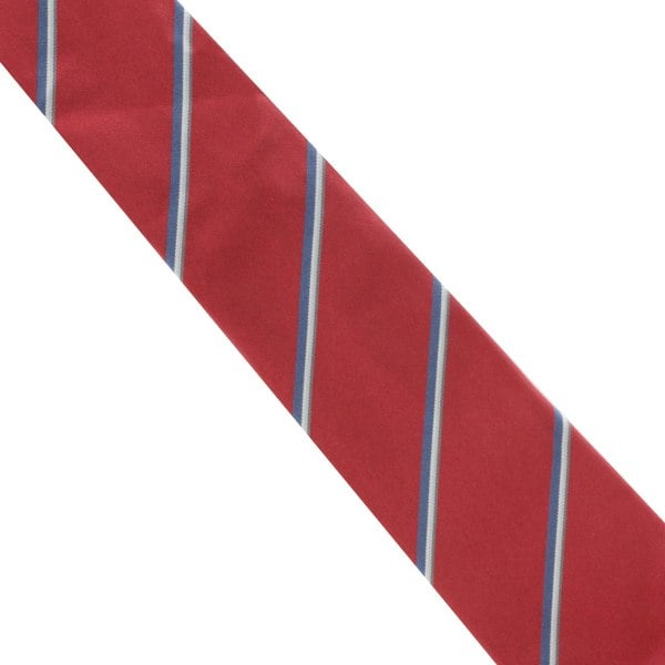 Dunhill luxurious mulberry silk tie in a striped pattern