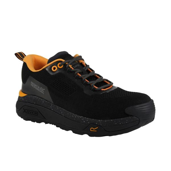 Regatta Professional Mens Safety Boots - Black/Gunmetal Grey