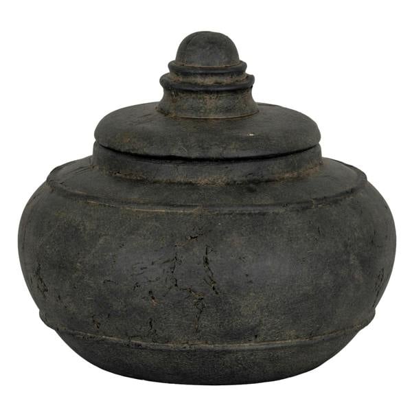 Hill Interiors Dusk Ceramic Pot - Black - 