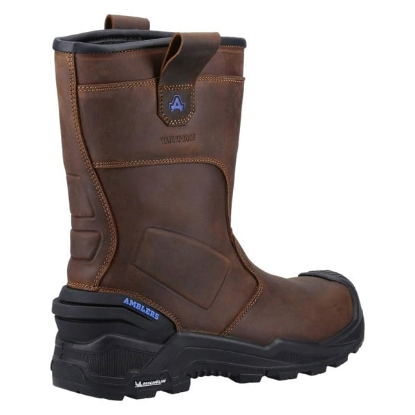 Amblers Safety 983C Conqueror Men's Rigger Boots in Brown