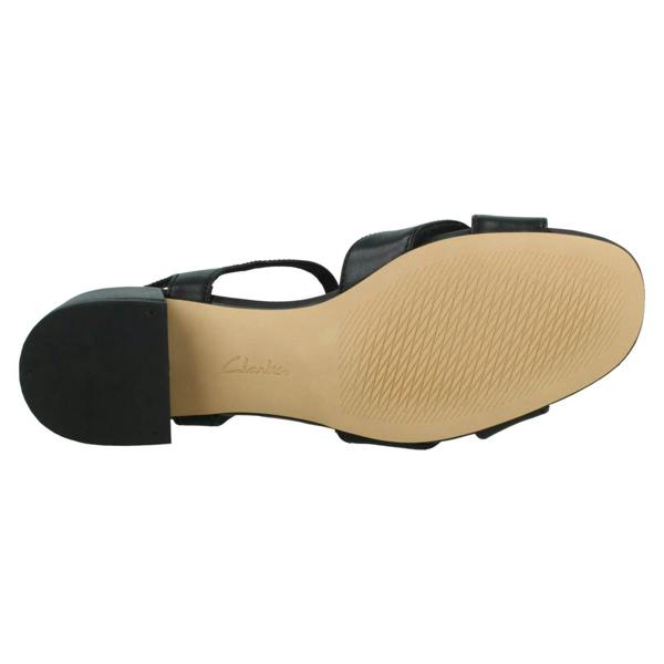 Clarks Ladies Clarks Strappy Heeled Sandals Sheer35 Strap