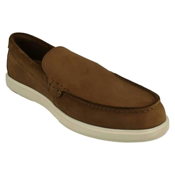 Clarks Mens Clarks Relaxed Style Moccasin Loafer Shoes Bratton Loafer