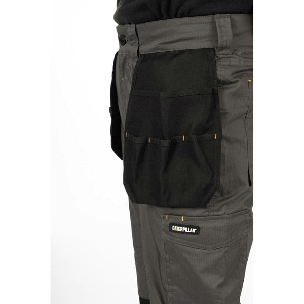 Caterpillar Nexus Holster Stretch Pocket Cotton Men's Outdoor Trousers - Grey