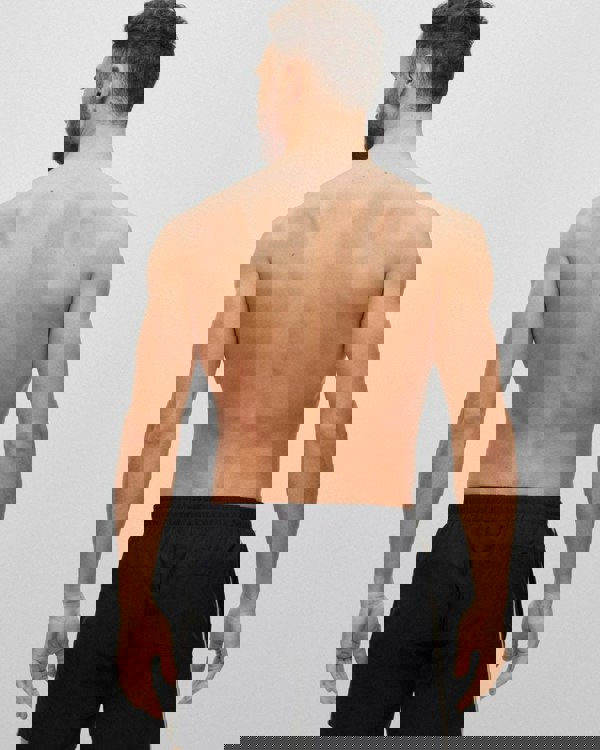 BOSS Orange Iconic Mens Swim Shorts NOS - Black 001 - CHO - Designer Mens Shorts