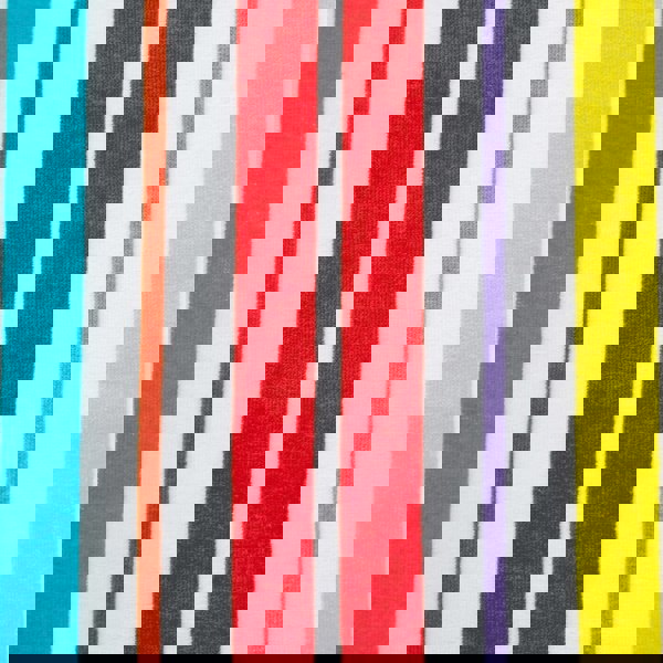 Catherine Lansfield Rainbow Stripe Bright Beach Towel Lounger