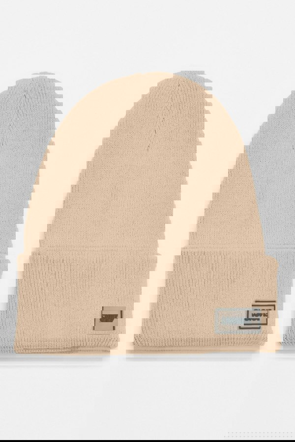 ADULT SNOODY™ BEANIE HAT - CAMEL