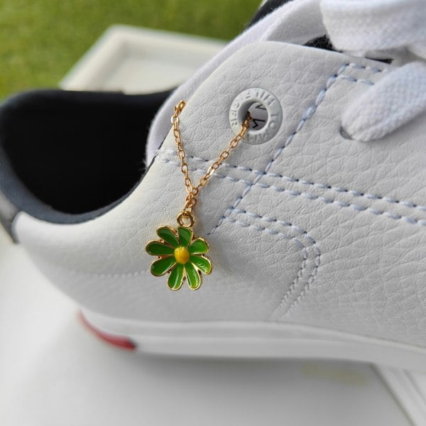 The Colourful Aura Daisy Sunflower Dangle Shoe Lace Sneaker Accessories Summer Floral Skate Charm